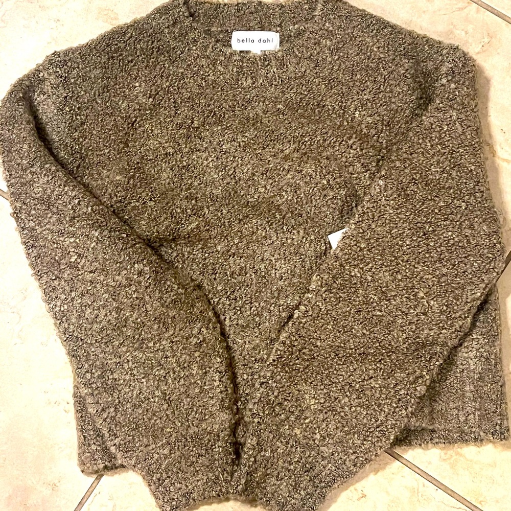 NWT Bella Dahl soft chunky sweater size xs